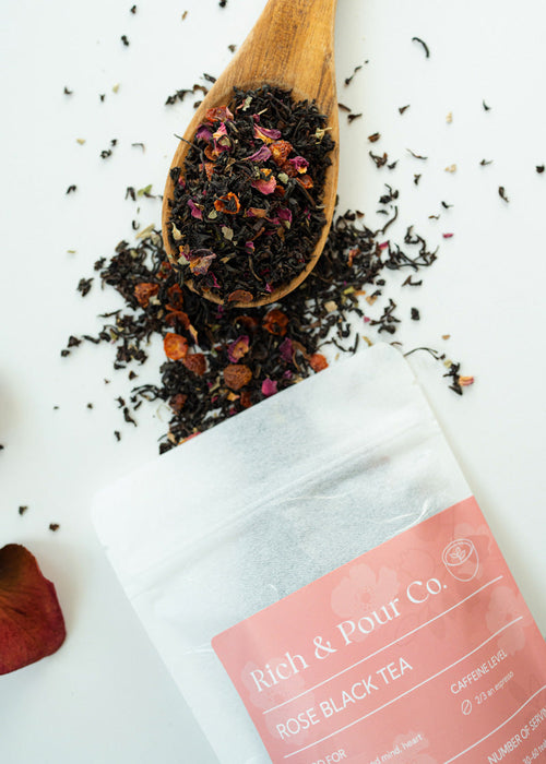 Wholesale Black Rose - Rose Black Tea Blend (price/lb)