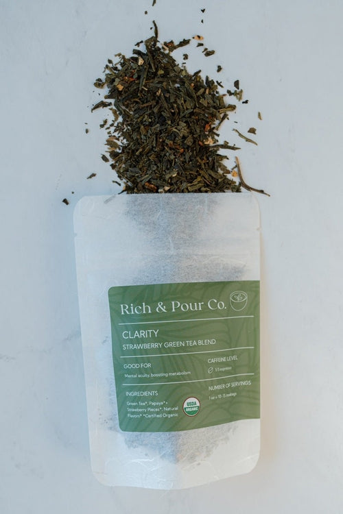 Wholesale Clarity - Strawberry Green Tea Blend (price/lb)