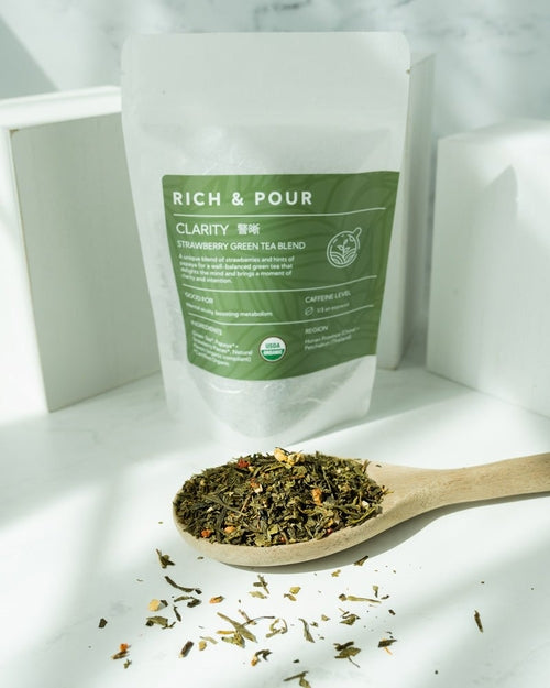 Wholesale Clarity - Strawberry Green Tea Blend (price/lb)