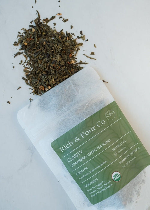 Wholesale Clarity - Strawberry Green Tea Blend (price/lb)