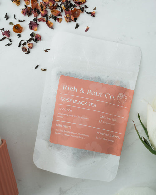 Wholesale Black Rose - Rose Black Tea Blend (price/lb)